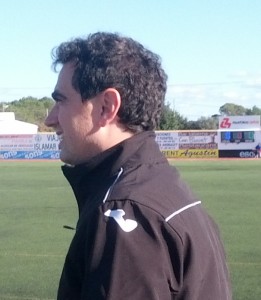 Dani Mori, técnico del Penya Ciutadella.