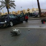 Accident en l'avinguda de Sant Josep