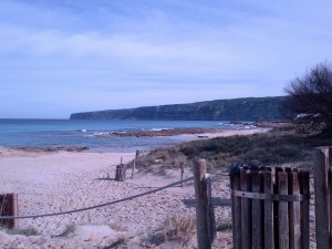 Imagen de la costa de es Caló, Formentera. Foto: V. R.