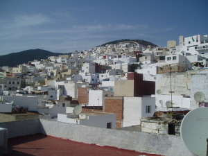 Vista de los tejados de Tetuán. Foto: Wikipedia.