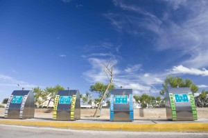 Contenedores de recogida selectiva en Formentera