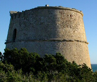 Imagen de la Torre de es Pi des Català. Foto: Wikipedia