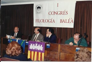 Imatge del primer Congrés de Filología Baléà. Imatge: Sacademi.com.