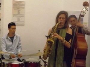 La Muriel Grossman Quartet durante un momento de su actuación.