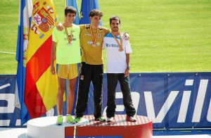 Marc Tur, subcampeón de España de marcha en categoría júnior.