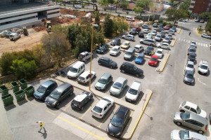 Imagen de archivo del aparcamiento del hospital de Can Misses