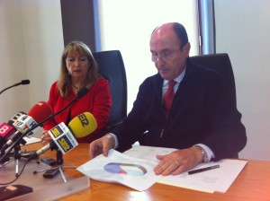 Sánchez Jáuregui y Daura, en una comparecencia conjunta ante los medios de comunicación