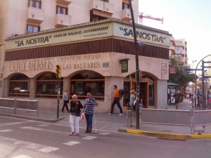 Una imagen de una de las oficinas que tiene Sa Nostra en Eivissa.