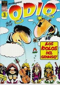 Portada del còmic 'Odio', de Peter Bagge.