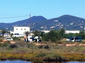 Imagen del turismo afectado en el choque