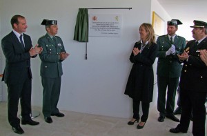 En la fotografía, el momento de la inauguración de estas instalaciones, que constan de cuatro edificios. 