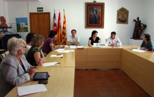 Un momento de la reunión de hoy del Patronato de Turismo de Formentera