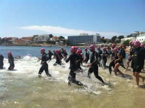 Imagen de la salida de la prueba en Talamanca. Foto: Francisco Natera