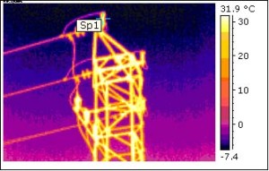 Aquestos equips de detecció termogràfica detecten els punts en els quals la temperatura és superior a la normal.