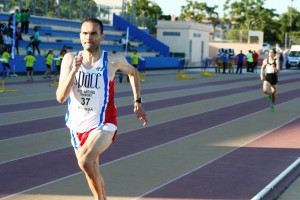 Salva Crespo, durante el pasado Memorial Toni BOnet, fue primero en los 800 metros.