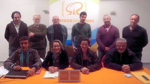 Miembros de la asamblea de Eivissa pel Canvi. Foto: ExC.