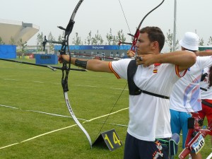 Daniel Morillo, en una imagen de archivo, finalizó cuarto por equipos en el Europeo de tiro de campo.