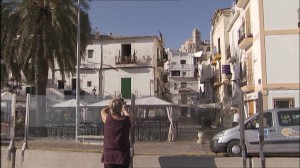 Imatge de la tanca de metacrilat del port d'Eivissa. Foto: APB.