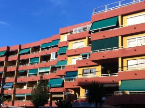 Bloque de viviendas en Sant Antoni. Foto: D.V.