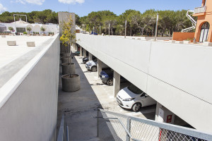 Imagen del parking de es Pujols