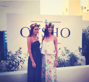 Gala González y Eugenia Silva, dos modelos, blogueras e 'it girls' en Formentera.  Foto: Instagram