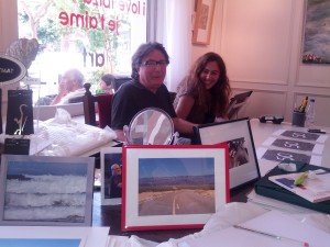 Un momento de la presentación de la muestra en la sala Ebusus