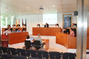 Imatge del ple del Consell d'Eivissa. Foto: Consell Insular d'Eivissa.