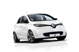 El Renault Zoe eléctrico presenta un diseño exterior futurista