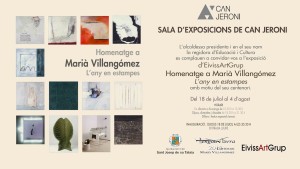 Invitación de la exposición de Can Jeroni