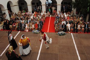 L'acte institucional també ha inclòs una ballada pagesa. 