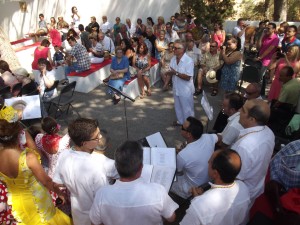 Una imatge de archiu de les festes de Cala Llonga