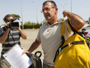 Miquel Nadal, a la arribada a la presó de Palma. Foto: Ara Balears