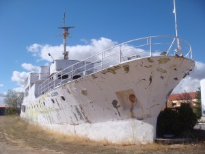 El resto el naufragio. El Castillo flotante del Conde Drácula ferrolano.