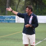 Vicente Román, técnico del San Rafael. Fútbol Pitiuso