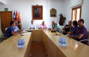 Imatge de la reunió. Foto: Consell Insular de Formentera.