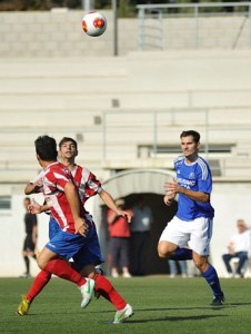 El mayor acierto manacorí de cara a puerta marcó el devenir del encuentro. Foto: Fútbol Balear