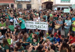 Imatge de la manifestació a Maó. Foto: Ara Balears