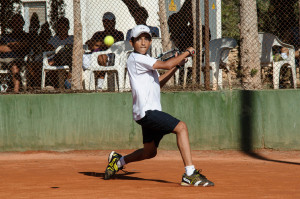 Nicolás Álvarez fue el claro vencedor en la categoría alevín masculina, en la que no tuvo rivales.