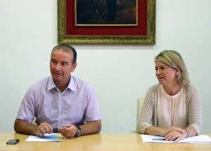 Jaume Ferrer i Núrica Riera. Foto: Consell de Formentera