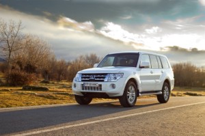 Imagen del potente y robusto Mitsubishi Montero