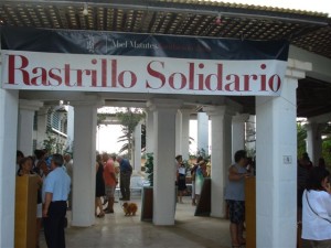 Imagen del rastrillo solidario celebrado en Platja d'en Bossa