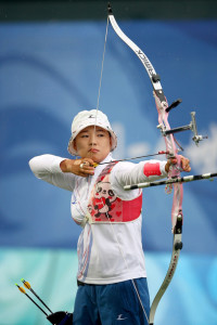 La coreana Yun Ok Hee, rival mañana de Magali Foulon en los dieciseisavos de final del Mundial.