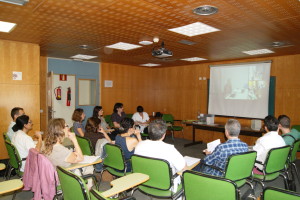 En la imagen, un momento del taller formativo.