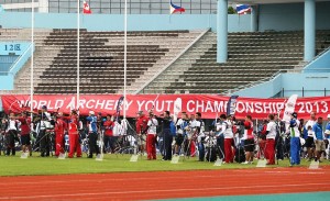 Este martes arrancó la competición cadete en los Campeonatos del Mundo Juveniles de tiro con arco.