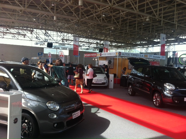 Imagen del Salón del Automóvil en el Recinto Ferial. Fotos: D.V.