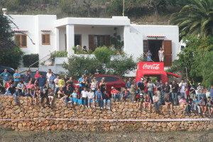 El publico ha respondido de nuevo a la llamada de la Pujada a la Cala