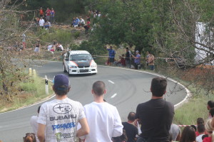 José Joaquín Fernández, en la primera de las dos mangas de la carrera