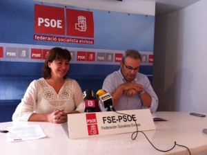 Francina Armengol i Vicent Torres durant una roda de premsa. Foto: D.V.