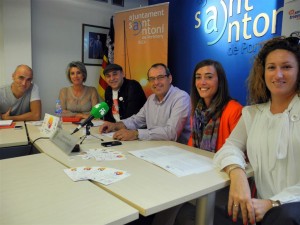 Presentación de la iniciativa en el Ayuntamiento de Sant Antoni