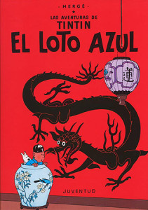 Portada de El Loto Azul.